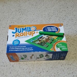 Jumbo Roll-Up Puzzle Mat - Green